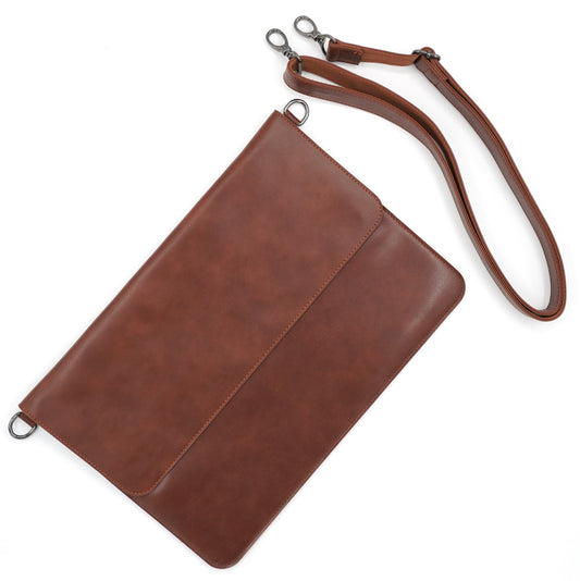 13 inç Askılı Notebook Çantası Kahverengi