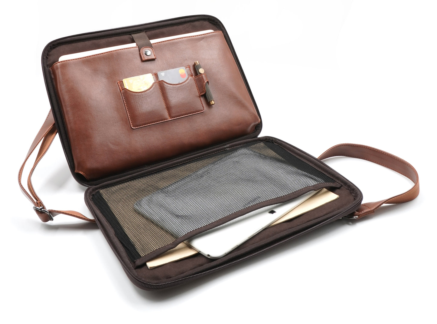13-14 inç Fermuarlı Askılı (MacBook) Organizer Çanta
