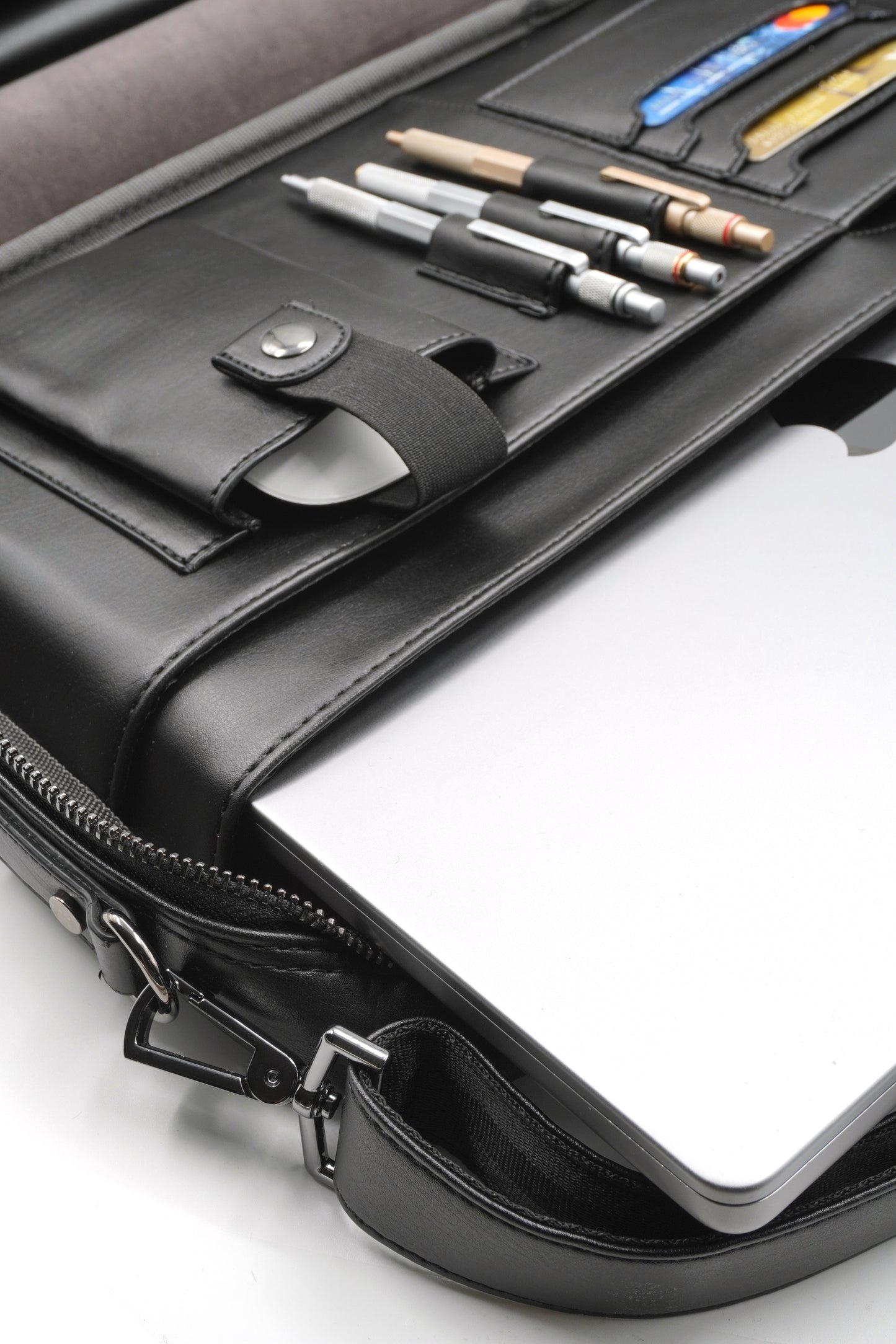 16 inç Askılı Laptop Organizer & Evrak Çantası - Siyah