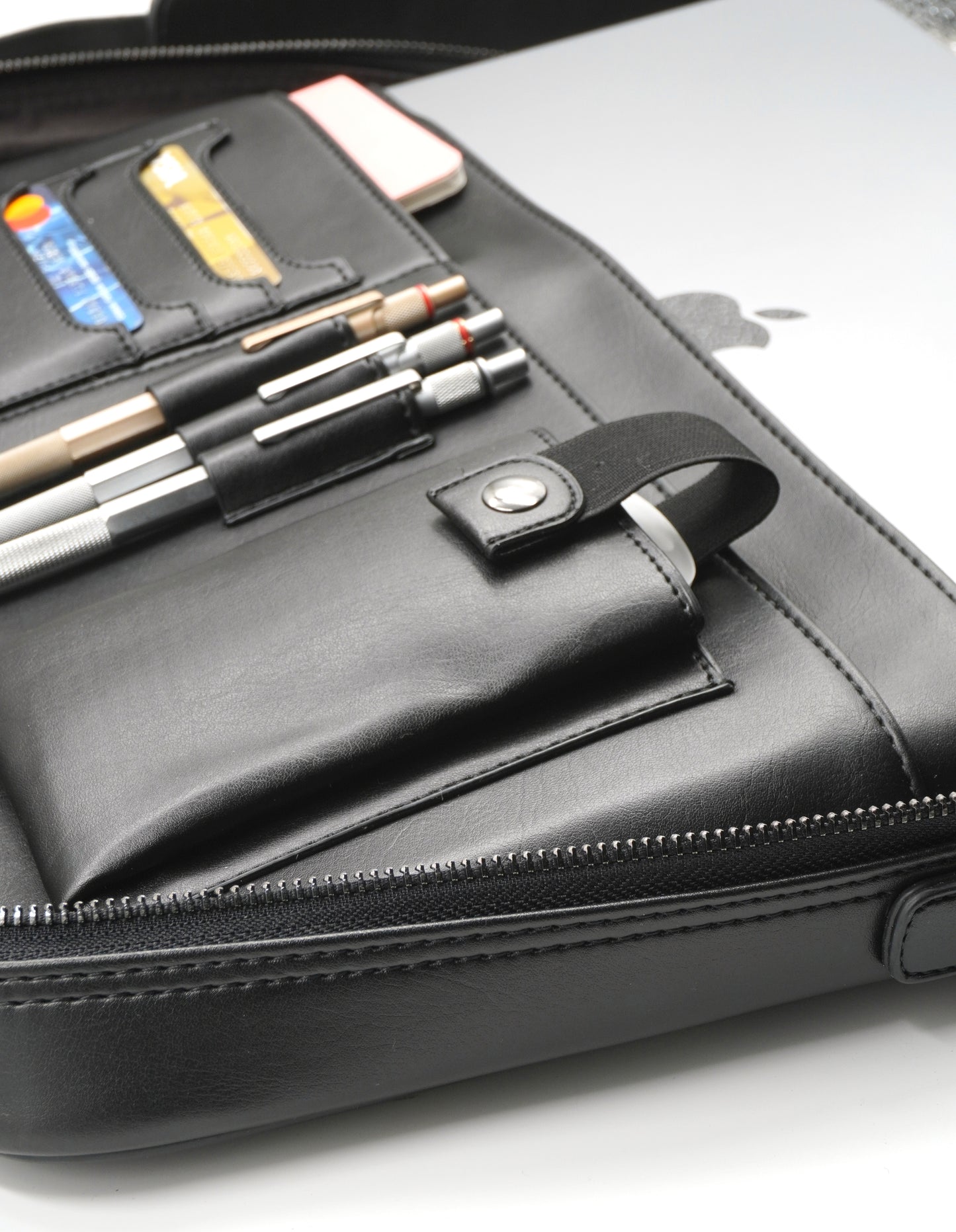 16 inç Askılı Laptop Organizer & Evrak Çantası - Siyah